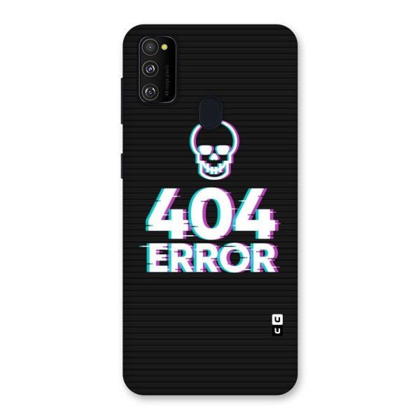 Error 404 Skull Back Case for Galaxy M21