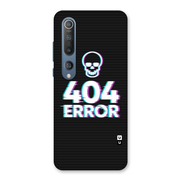 Error 404 Skull Back Case for Mi 10