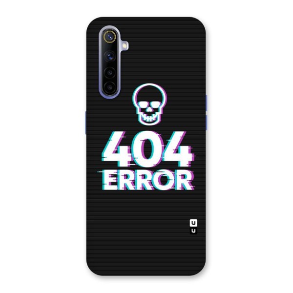 Error 404 Skull Back Case for Realme 6