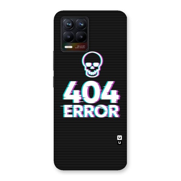 Error 404 Skull Back Case for Realme 8