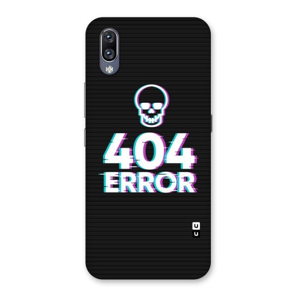 Error 404 Skull Back Case for Vivo NEX