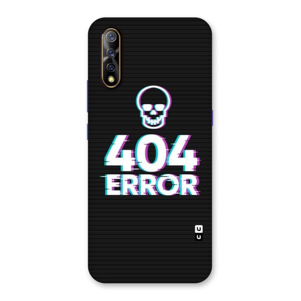 Error 404 Skull Back Case for Vivo S1