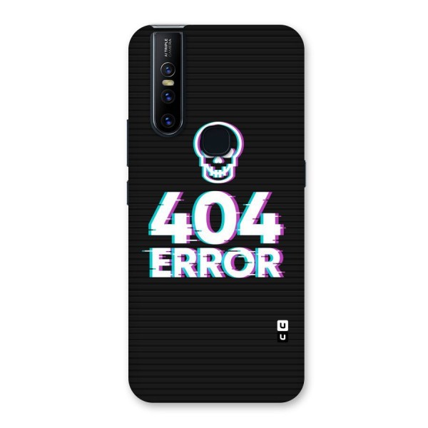 Error 404 Skull Back Case for Vivo V15