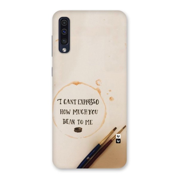 Espresso Bean Back Case for Galaxy A50