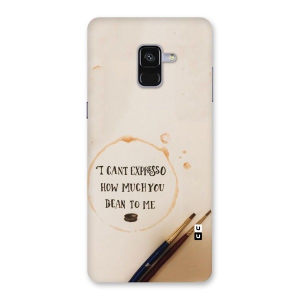 Espresso Bean Back Case for Galaxy A8 Plus