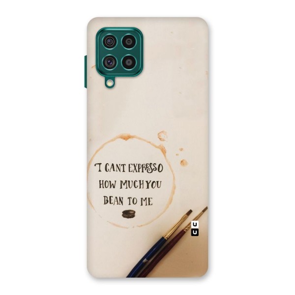 Espresso Bean Back Case for Galaxy F62