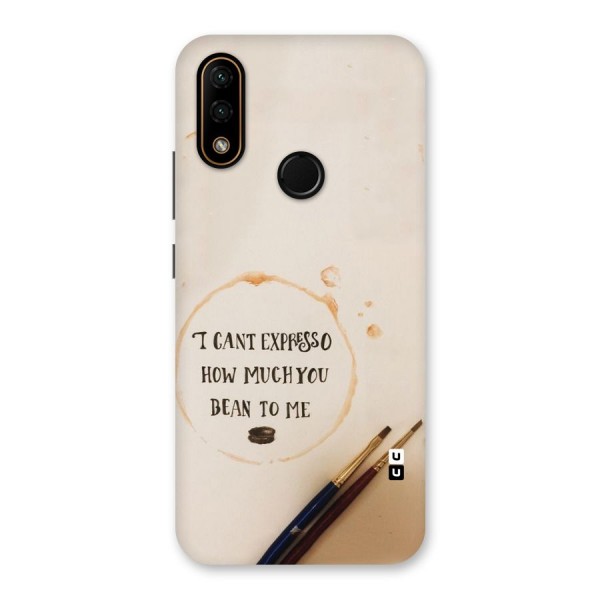 Espresso Bean Back Case for Lenovo A6 Note