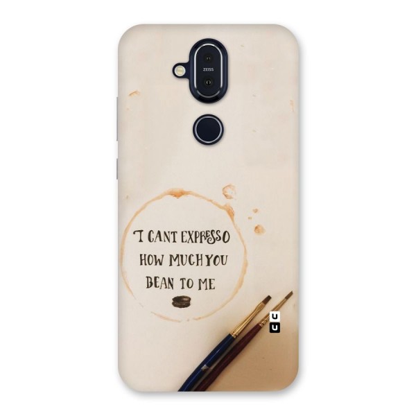 Espresso Bean Back Case for Nokia 8.1