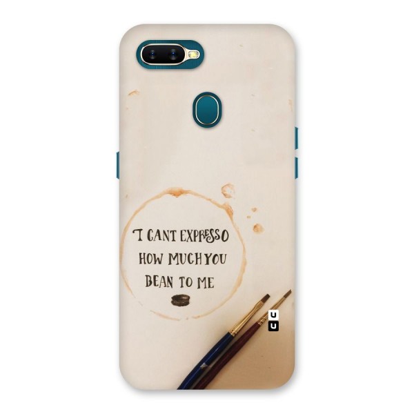 Espresso Bean Back Case for Oppo A12