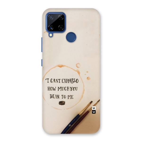 Espresso Bean Back Case for Realme C12