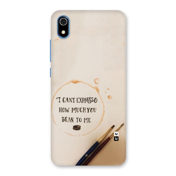 Espresso Bean Back Case for Redmi 7A