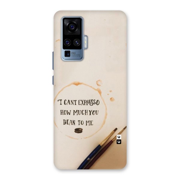 Espresso Bean Back Case for Vivo X50 Pro