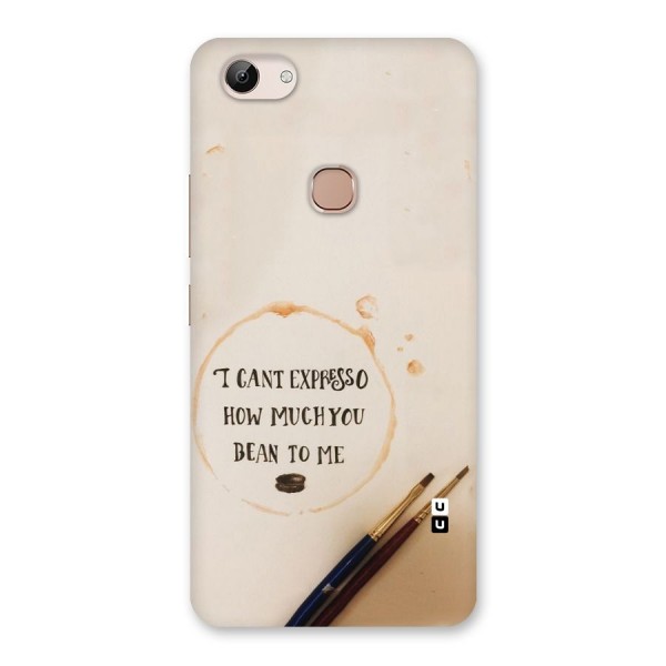 Espresso Bean Back Case for Vivo Y83