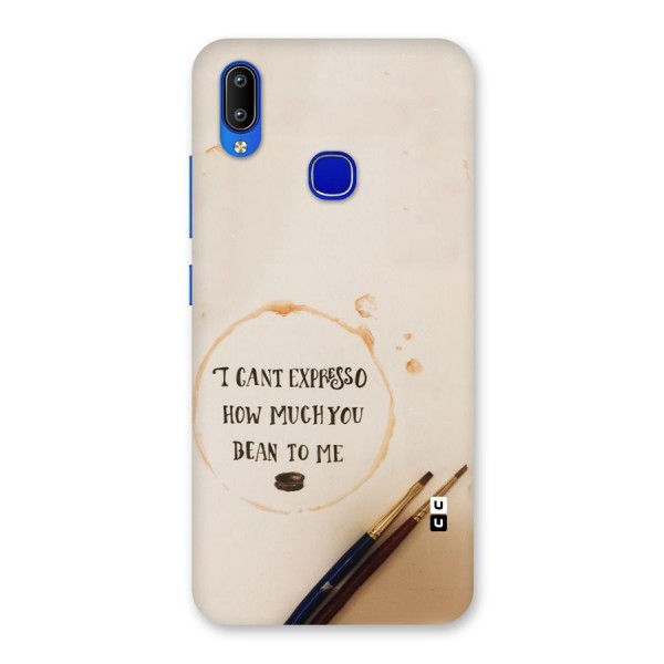 Espresso Bean Back Case for Vivo Y91