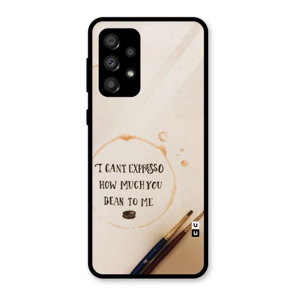 Espresso Bean Glass Back Case for Galaxy A32