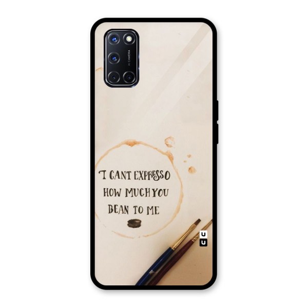 Espresso Bean Glass Back Case for Oppo A52