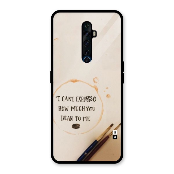 Espresso Bean Glass Back Case for Oppo Reno2 Z