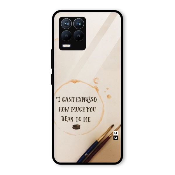 Espresso Bean Glass Back Case for Realme 8 Pro