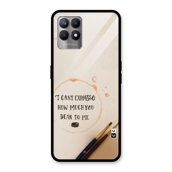 Espresso Bean Glass Back Case for Realme 8i