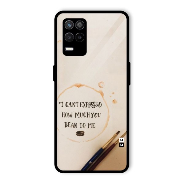 Espresso Bean Glass Back Case for Realme 9 5G