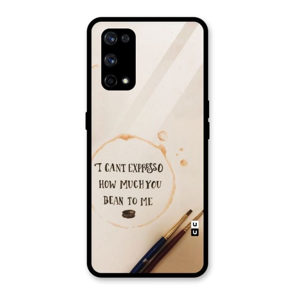 Espresso Bean Glass Back Case for Realme X7 Pro