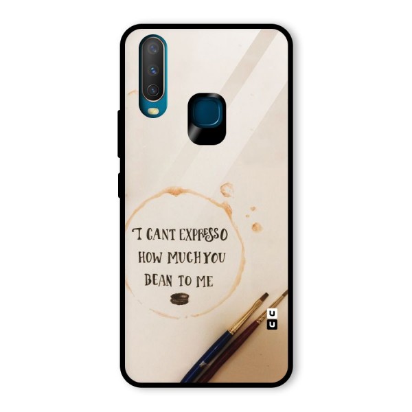 Espresso Bean Glass Back Case for Vivo Y12