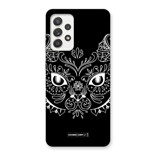 Ethnic Cat Design Back Case for Galaxy A52