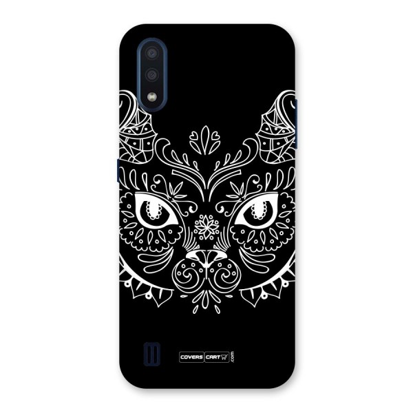 Ethnic Cat Design Back Case for Galaxy M01