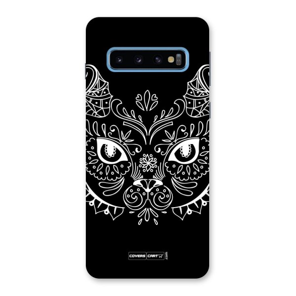 Ethnic Cat Design Back Case for Galaxy S10