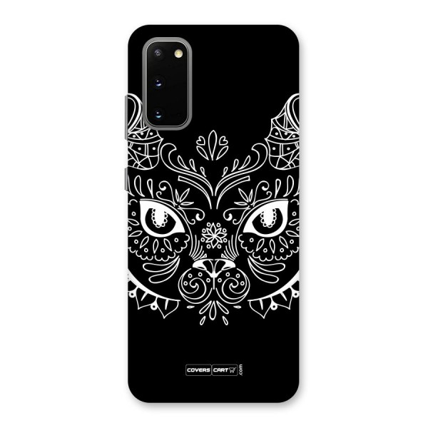 Ethnic Cat Design Back Case for Galaxy S20