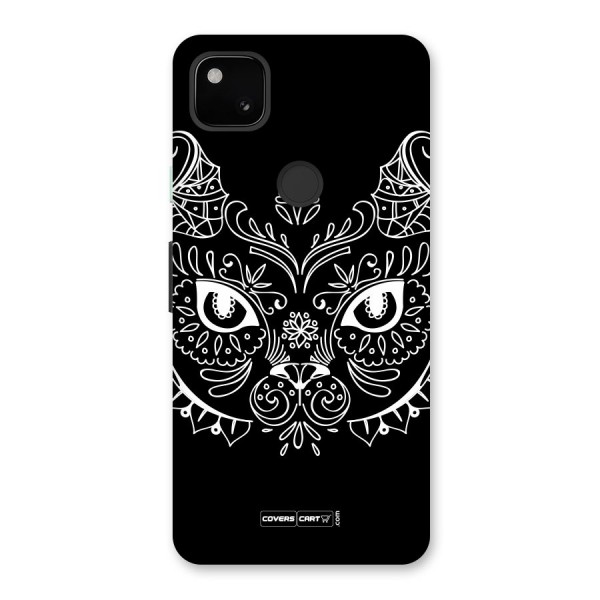 Ethnic Cat Design Back Case for Google Pixel 4a