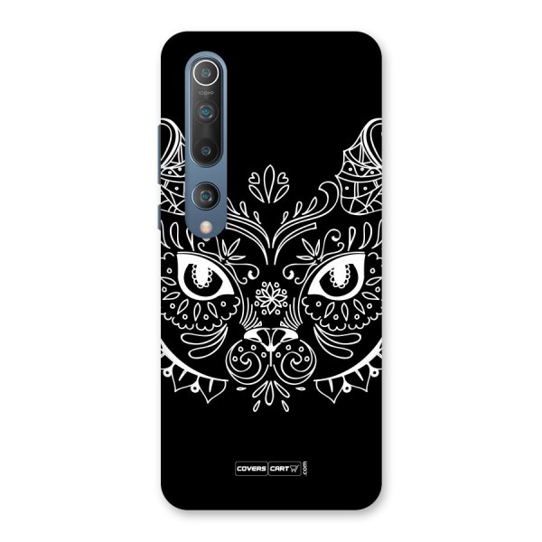 Ethnic Cat Design Back Case for Mi 10