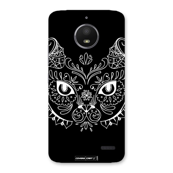 Ethnic Cat Design Back Case for Moto E4