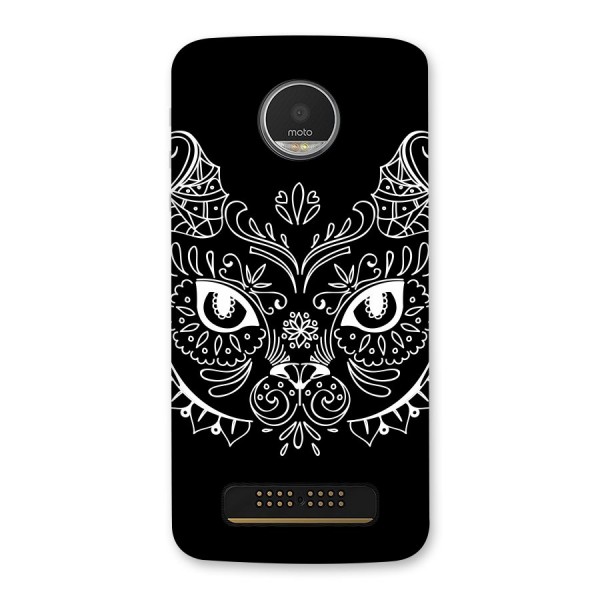 Ethnic Cat Design Back Case for Moto Z Play