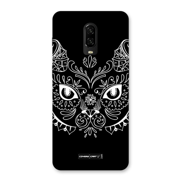 Ethnic Cat Design Back Case for OnePlus 6T