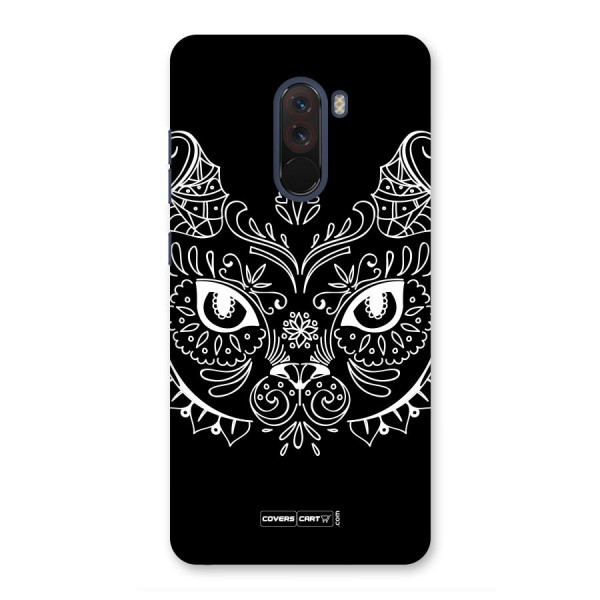 Ethnic Cat Design Back Case for Poco F1