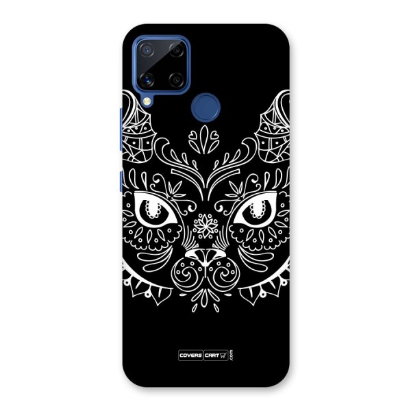 Ethnic Cat Design Back Case for Realme C12