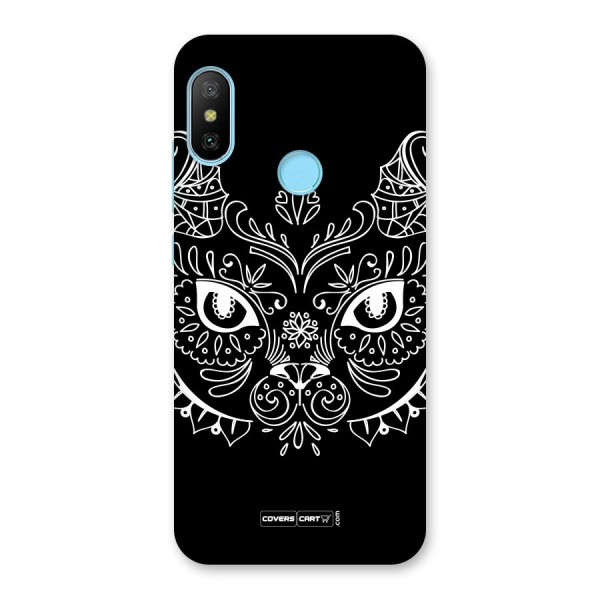 Ethnic Cat Design Back Case for Redmi 6 Pro