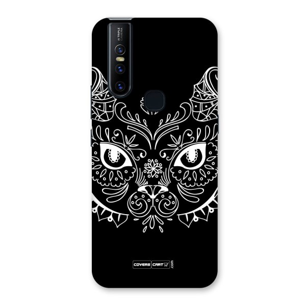 Ethnic Cat Design Back Case for Vivo V15