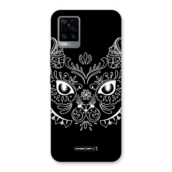 Ethnic Cat Design Back Case for Vivo V20