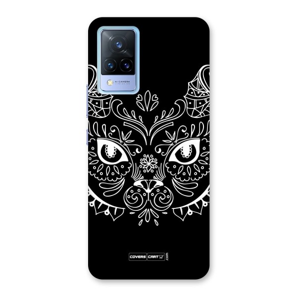 Ethnic Cat Design Back Case for Vivo V21 5G