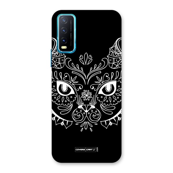 Ethnic Cat Design Back Case for Vivo Y20