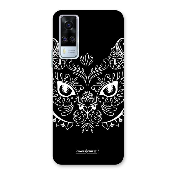 Ethnic Cat Design Back Case for Vivo Y51A