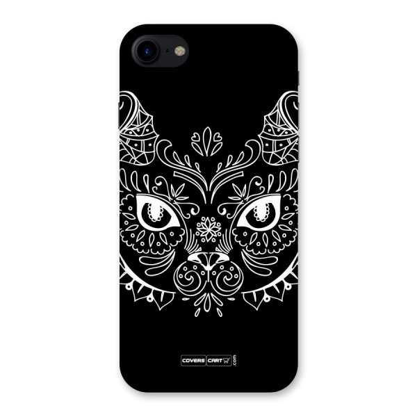 Ethnic Cat Design Back Case for iPhone SE 2020