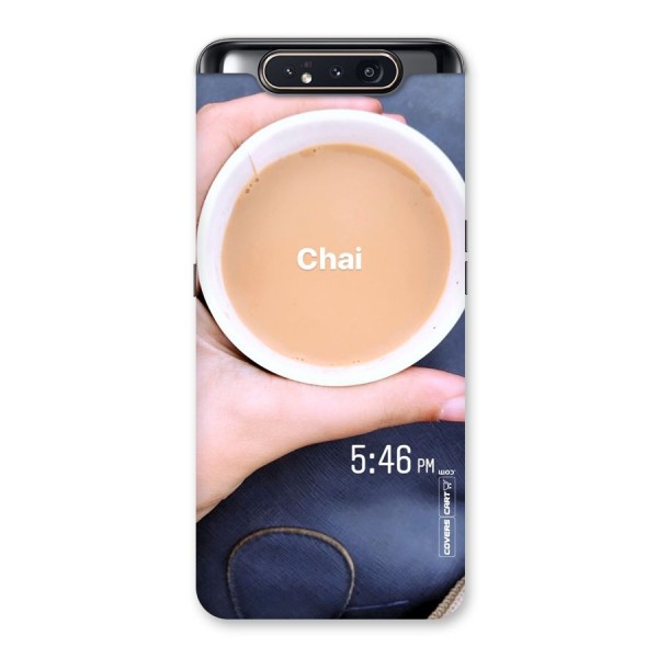 Evening Tea Back Case for Galaxy A80