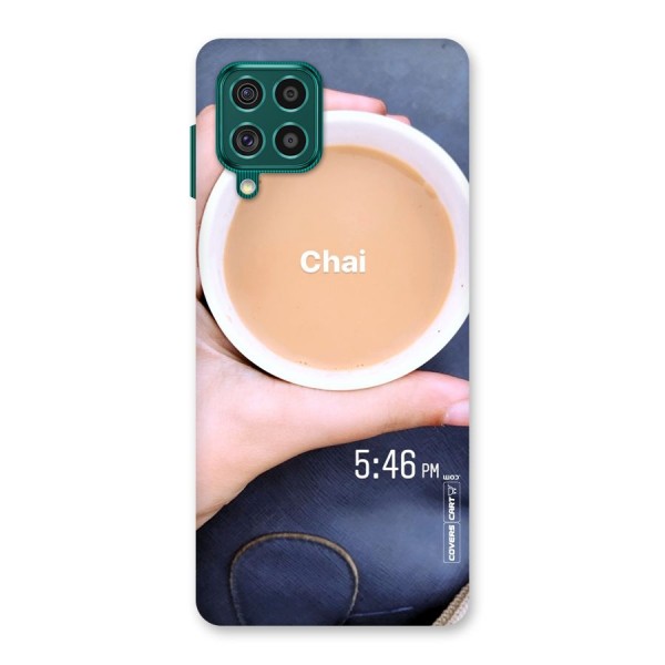 Evening Tea Back Case for Galaxy F62