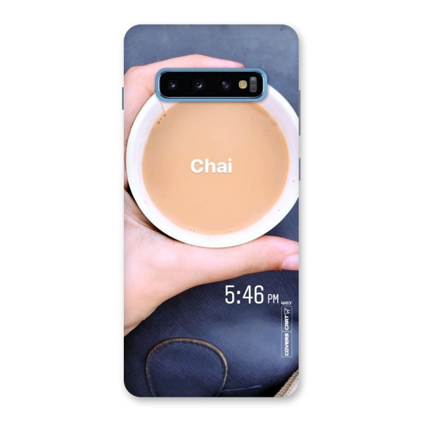 Evening Tea Back Case for Galaxy S10 Plus