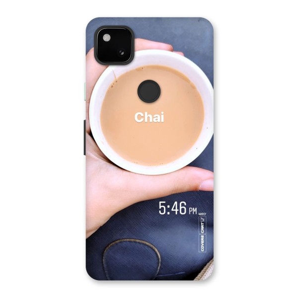 Evening Tea Back Case for Google Pixel 4a