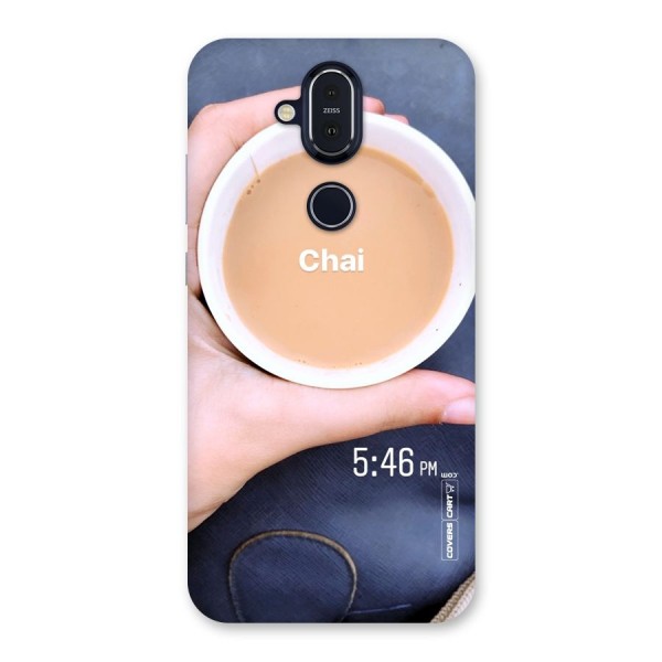 Evening Tea Back Case for Nokia 8.1