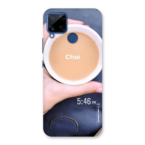 Evening Tea Back Case for Realme C15